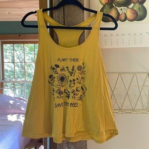 Cute tank yellow
